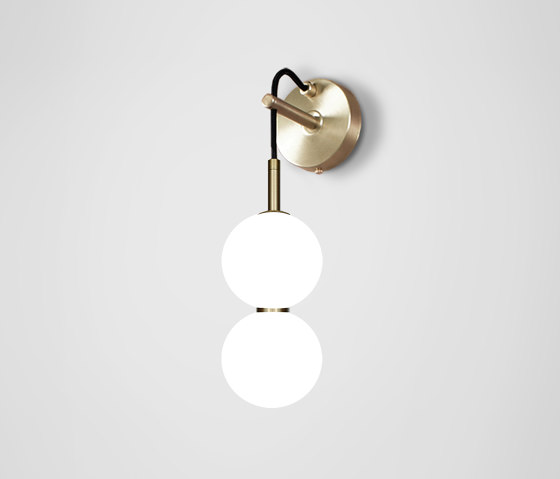 Echo Wall Light - 2 Ball | Lampade parete | Marc Wood Studio