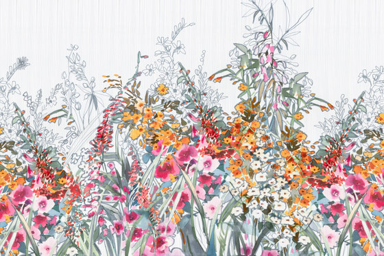 Hibiscus | Revestimientos de paredes / papeles pintados | GLAMORA