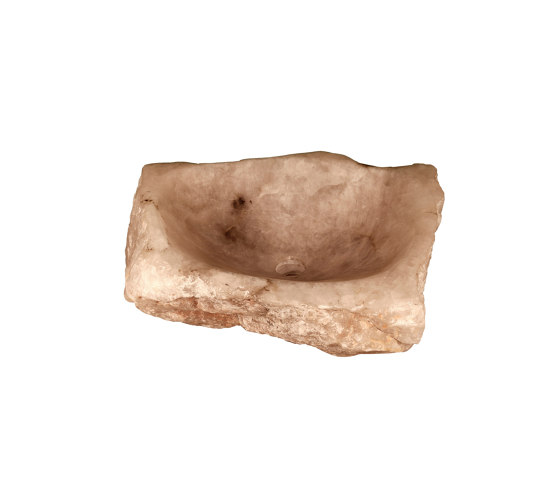 Piedra preciosa | Parrilla - Lavabo natural de cuarzo ahumado | Lavabos | Panorea Home