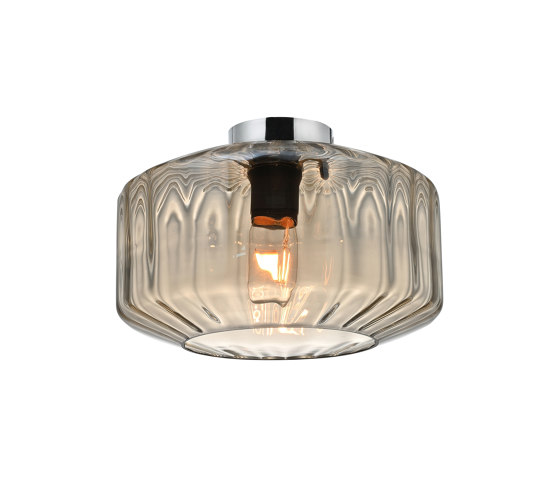 Cardigan Ceiling Light, cognac glass | Deckenleuchten | Valaisin Grönlund
