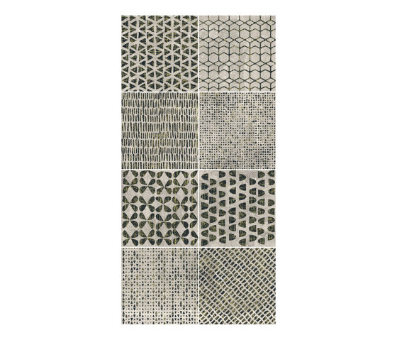 Provence Light Grey Dec Metal | Ceramic tiles | Rondine