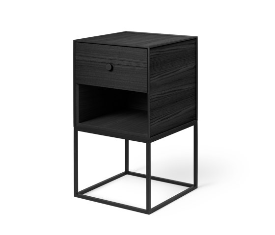 Frame 35 Sideboard With 1 Drawer, Black Stained Ash | Credenze | Audo Copenhagen