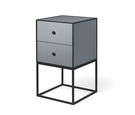 Frame 35 Sideboard With 2 Drawers, Dark Grey | Buffets / Commodes | Audo Copenhagen