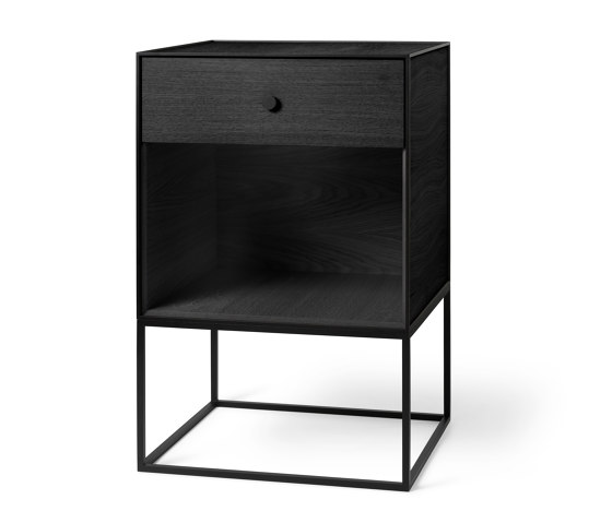 Frame 49 Sideboard With 1 Drawer, Black Stained Ash | Sideboards | Audo Copenhagen