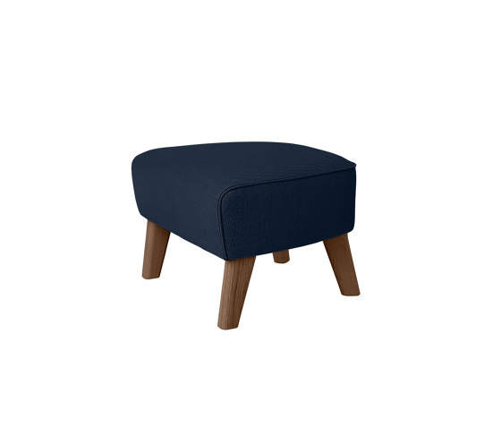 My Own Chair Footstool Sahco Zero, 6/Dark Oiled Oak | Poufs / Polsterhocker | Audo Copenhagen