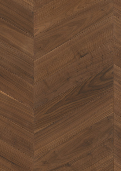 Wooden floors Chevron | Chevron Noce Americano | Pavimenti legno | Admonter Holzindustrie AG