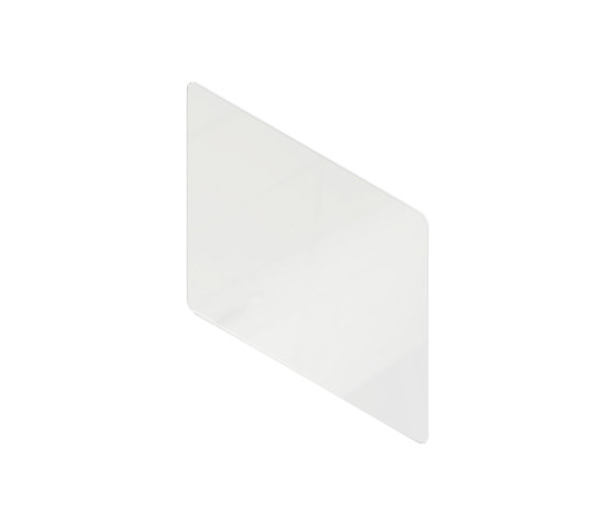Pannello in vetro acrilico Panorama S Mocon, trasparente, 60 x 50 cm | Lavagne / Flip chart | Sigel