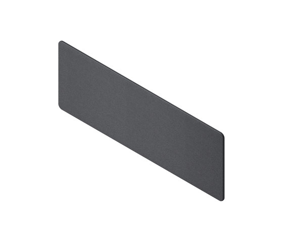 Mocon Acoustic board Panorama L, 140 x 50 cm, anthracite | Flip charts / Writing boards | Sigel
