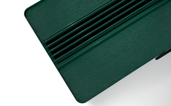 Soporte móvil Mocon, negro verde, 71,4 x 64,1 cm | Carritos | Sigel