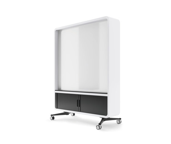 Hushoffice | Agile Office | HushWall Mobile Wall | White | Privacy screen | Hushoffice