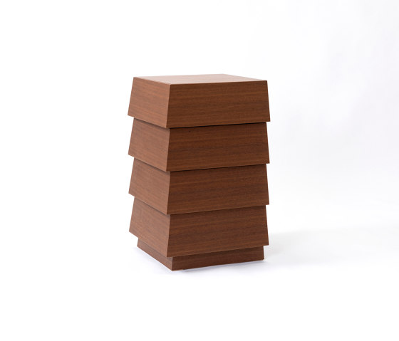 Motobayashi | Cartesia drawer Walnut 4 rows | Cabinets | Hiyoshiya