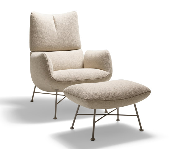Jalis Lounge Easy Chair on a Fixed Wire Frame | Sillones | COR Sitzmöbel