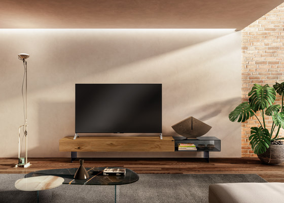 36e8 Glass Tv Unit - 1406 | TV & Audio Furniture | LAGO