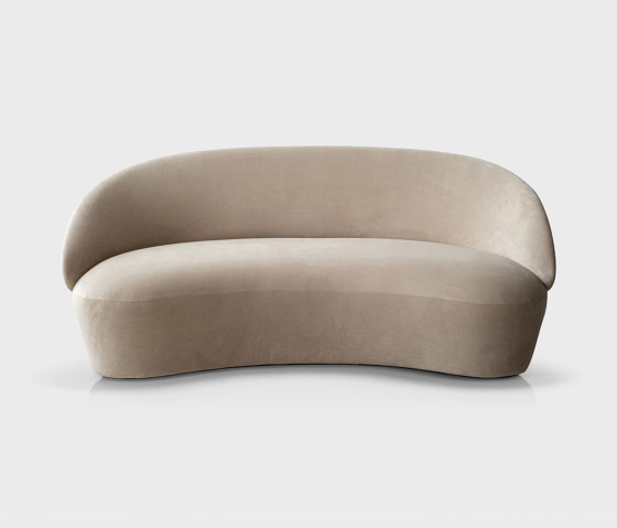 Naïve Sofa 2-seater, beige Textum Avelina velour fabric | Divani | EMKO PLACE