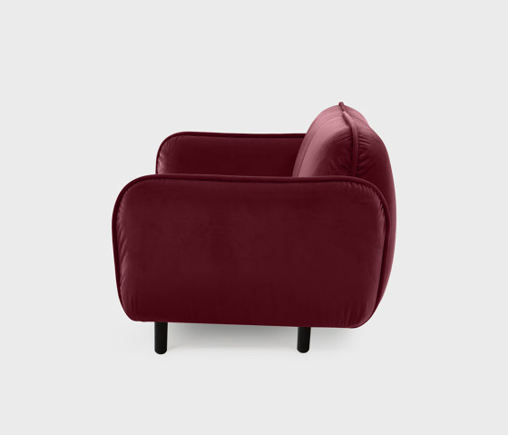 Bean Sofa 2-seater, bordo Textum Avelina velour fabric | Divani | EMKO PLACE
