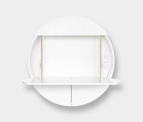 Multifunctional Pill Extra Cabinet, white | Scrivanie | EMKO PLACE