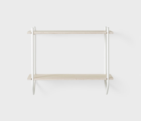 Dessus Wall Shelf, white frame | Shelving | EMKO PLACE