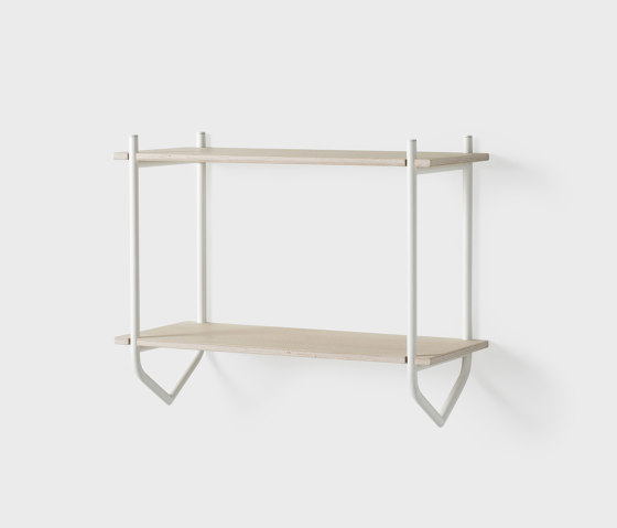 Dessus Wall Shelf, white frame | Shelving | EMKO PLACE