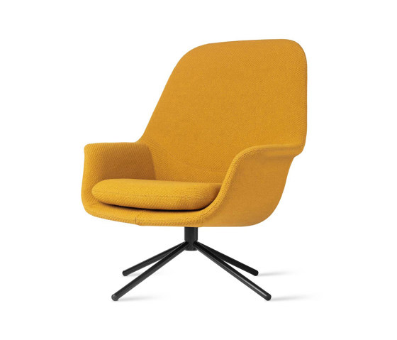 Smile Lounge High Back Metal Base | Armchairs | ICONS OF DENMARK