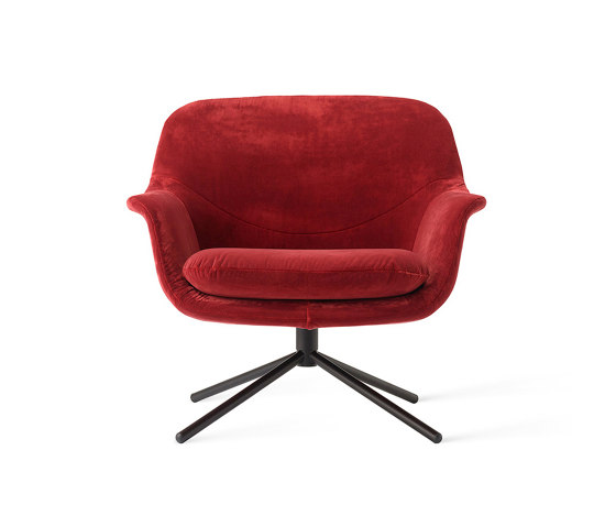 Smile Lounge Low Back Metal Base | Armchairs | ICONS OF DENMARK