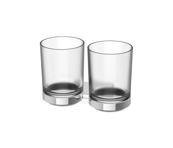 Chic 22 Double glass holder | Portacepillos / Portavasos | Bodenschatz