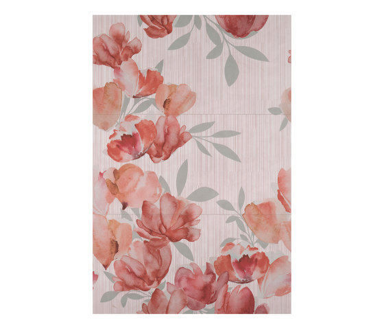 Fap Murals Iper Flower Soft Inserto Mix 3 160X240 | Ceramic tiles | Fap Ceramiche