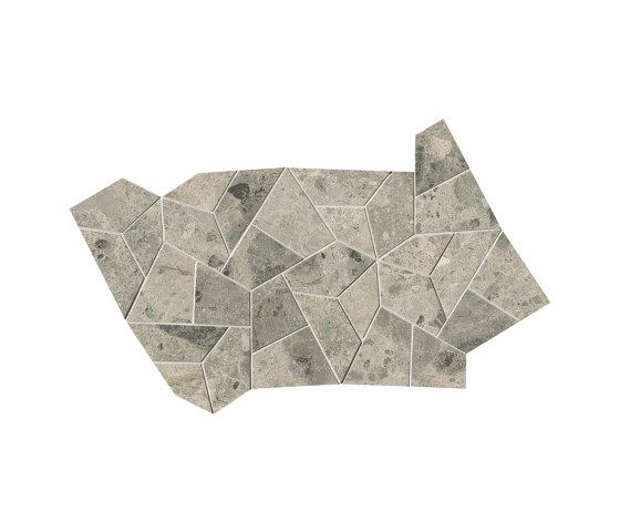 Nativa Grey Fly Mosaico Satin 25X41,5 | Keramik Fliesen | Fap Ceramiche