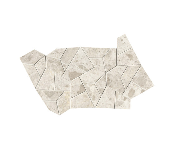 Nativa White Fly Mosaico Satin 25X41,5 | Baldosas de cerámica | Fap Ceramiche