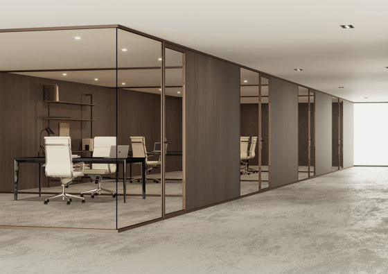 Single Glazed Partitions | Aries 5 | Wall partition systems | PCA
