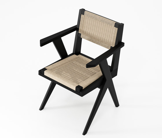 Tribute ARM CHAIR W/ NATURAL PAPER CORD | Chairs | Karpenter