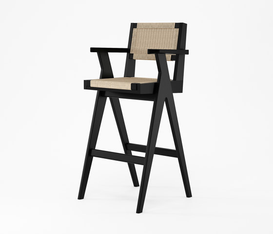 Tribute BAR STOOL W/ NATURAL PAPER CORD | Bar stools | Karpenter