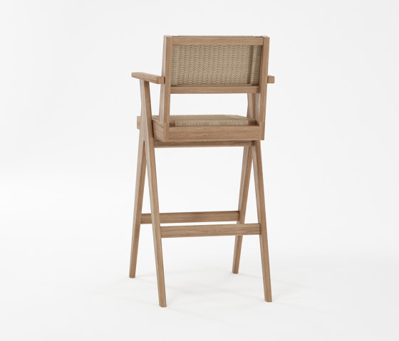 Tribute BAR STOOL W/ NATURAL PAPER CORD | Bar stools | Karpenter
