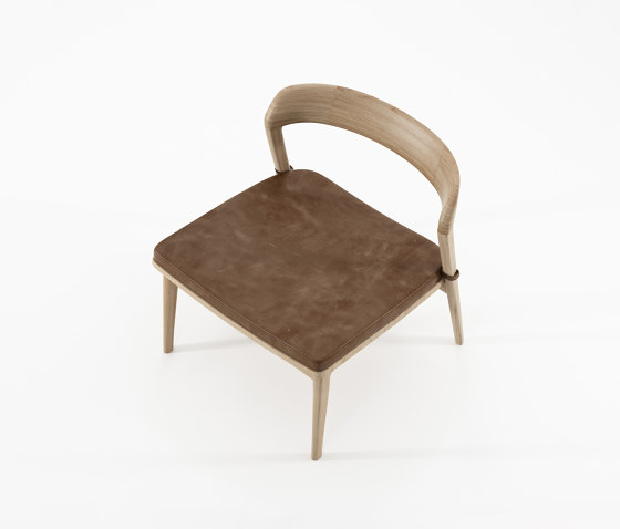 Grasshopper EASY CHAIR WITH CUSHION VINTAGE BROWN | Sillones | Karpenter