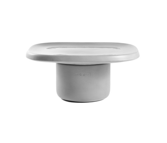 Obon Table Square Low, Grey | Tables basses | moooi
