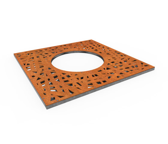 TREE GRATES Square (excl. frame) | Tree grates / Tree grilles | FURNS