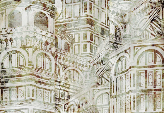 Firenze Duomo Grunge | Quadri / Murales | TECNOGRAFICA