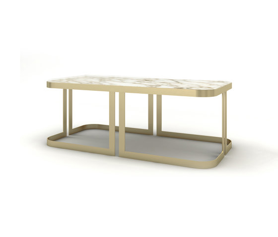 Clark | Coffee Table With Marble Top | Tables basses | Marioni
