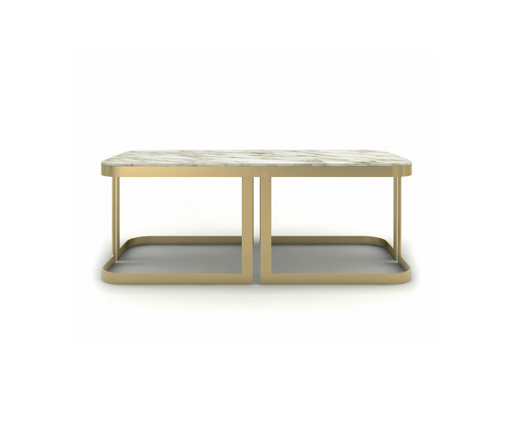 Clark | Coffee Table With Marble Top | Mesas de centro | Marioni