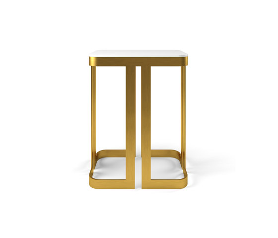 Clark | Side Table With Glass Top | Tables d'appoint | Marioni