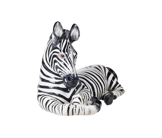 Lying Zebra | Objects | Marioni