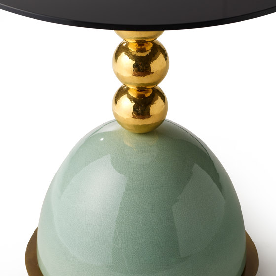 Pins | Round Side Table With Spheres | Tables d'appoint | Marioni