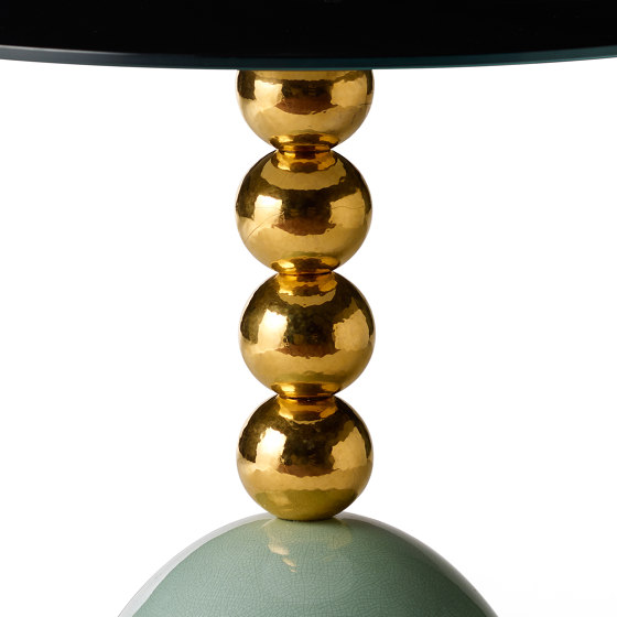 Pins | Round Side Table With Spheres | Mesas auxiliares | Marioni