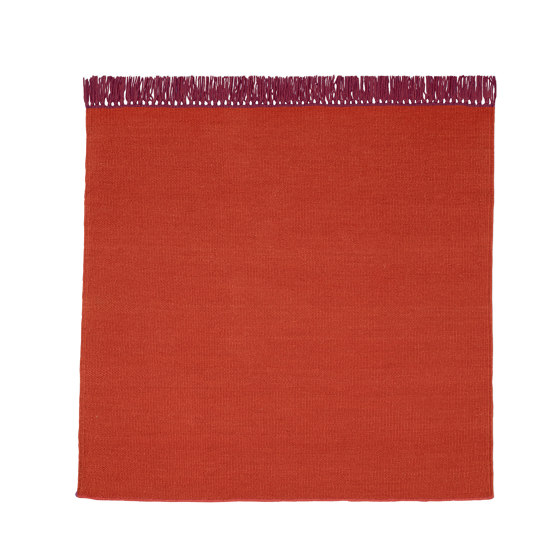 Kelim Cross Coloured Fringes - 3010 | Tappeti / Tappeti design | Kvadrat