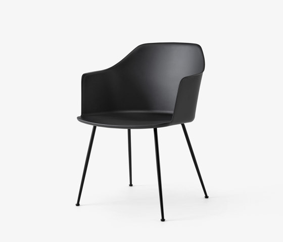 Rely HW33 Black Shell w. Black Base | Chaises | &TRADITION
