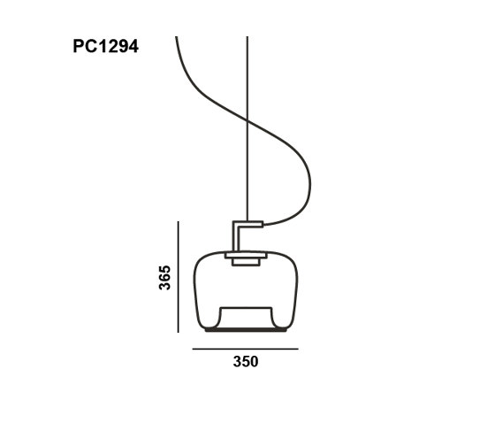 Double Medium Pendant PC1294 | Lámparas de suspensión | Brokis