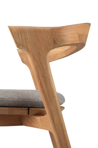 Bok | Seat cushion Teak outdoor dining chair - mocha | Seat cushions | Ethnicraft