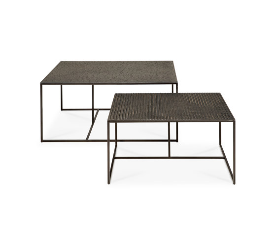 Pentagon | nesting coffee table - whisky - set of 2 | Tables basses | Ethnicraft