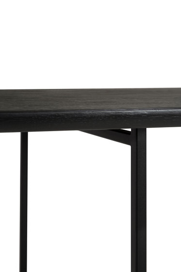Arc | Oak black dining table | Dining tables | Ethnicraft