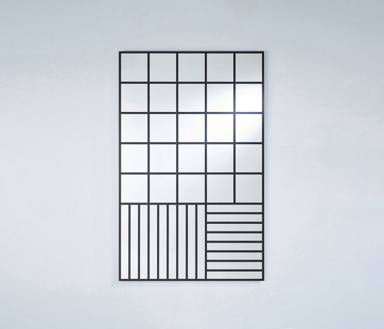 Grid Black | Espejos | Deknudt Mirrors