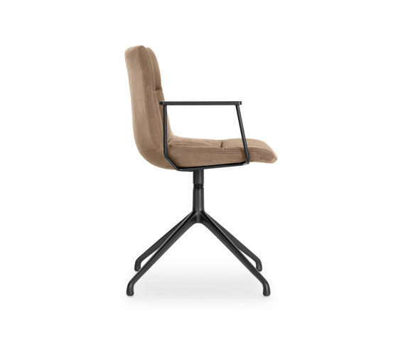 MAREL 4-prong base, glides and armrests | Chairs | Girsberger